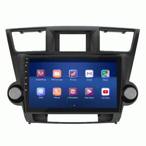 Штатная магнитола Lesko 10 Toyota Highlander II U40 Рестайлинг 2010-2013 4/32Gb 4G Wi-Fi GPS Top (9702-45525) synthetic.ua - Фото 1