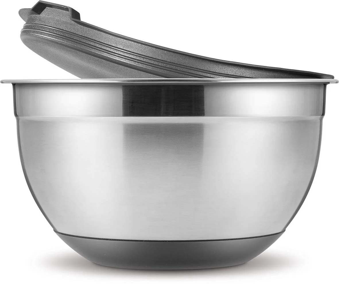 Миска Tescoma GrandCHEF с крышкой 20 см 3,0 л серая, фото №1 Миска Tescoma GrandCHEF с крышкой 20 см 3,0 л серая, фото №1