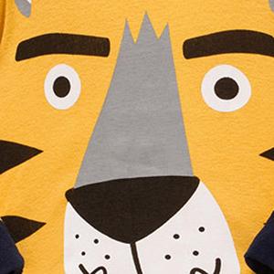 Дитяча піжама для хлопчиків Тварини Бавовна Дитячий комплект одягу для сну з 2 предметів synthetic.ua - Фото 1