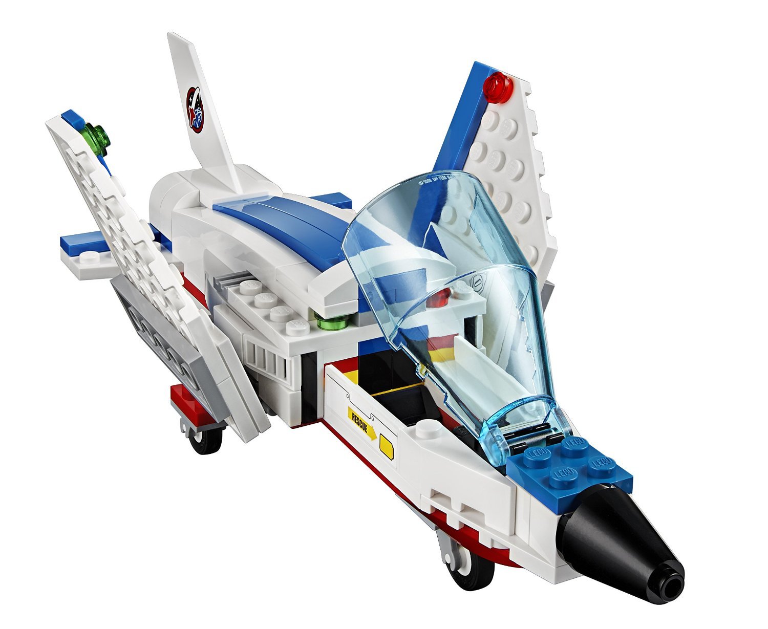 LEGO City Space Port Training Jet Transporter 60079, фото №5