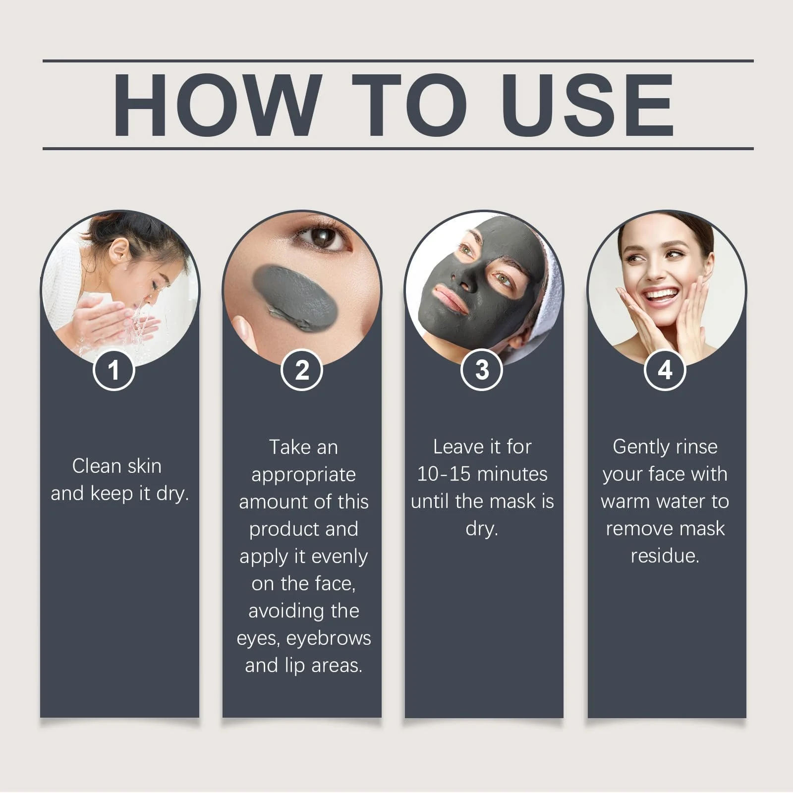 Маска-пленка для лица для очищения пор, гидромаска, глубокое очищение, питательный уход за лицом, очищает и сужает поры, контролирует жирность, подходит для всех типов кожи, фото №7