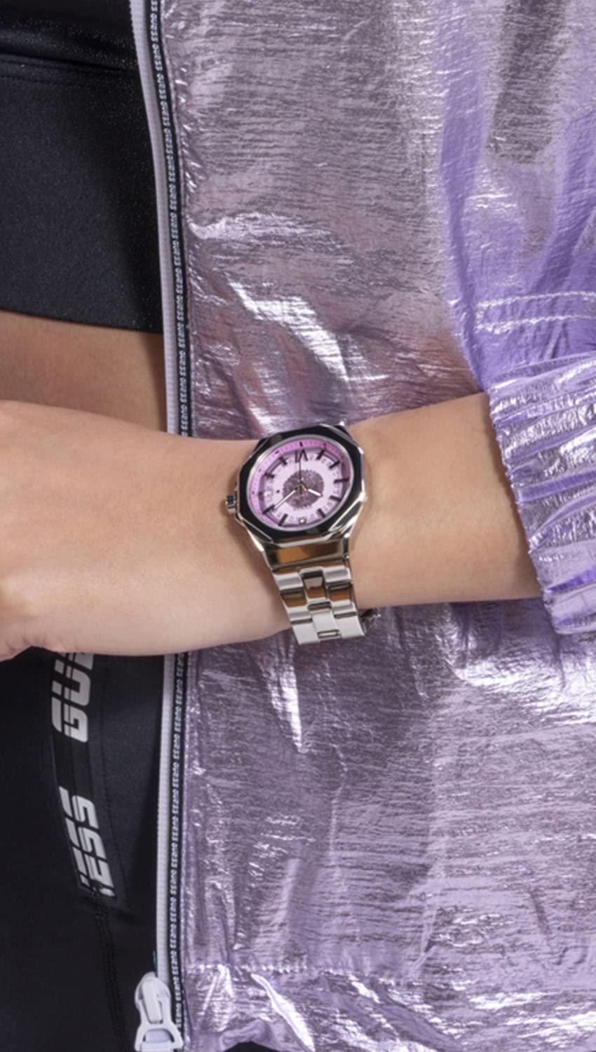 Фитнес-часы GUESS GW0551L1 Серебристый, Браслет, фото №3 Фитнес-часы GUESS GW0551L1 Серебристый, Браслет, фото №3