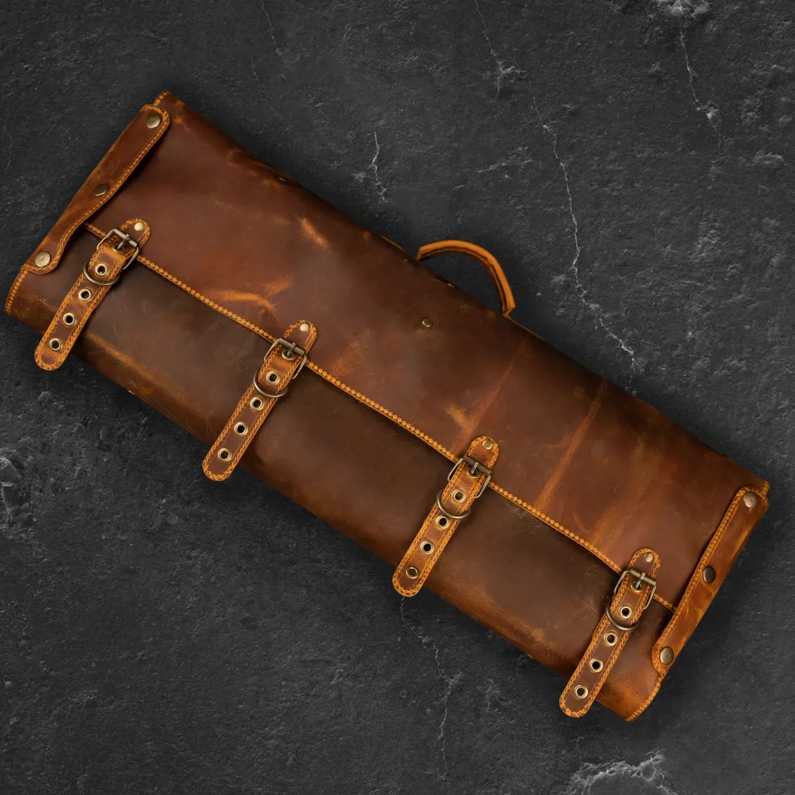 Набор шампуров "Тигнармэн" в кожаном кейсе 13 предметов, фото №3