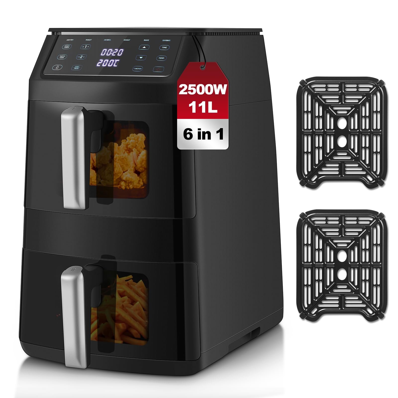 Мультипіч TopStrong Vertical Double Stack 11 л 2500 Вт, фото №9 Мультипіч TopStrong Vertical Double Stack 11 л 2500 Вт, фото №9
