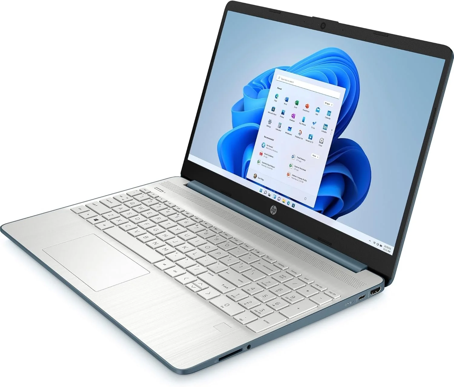 Ноутбук 15.6" HP Laptop 15s (15s-fq3004sl) Intel Celeron N4500 RAM 8GB SSD 128GB Win11 (UKR), фото №3