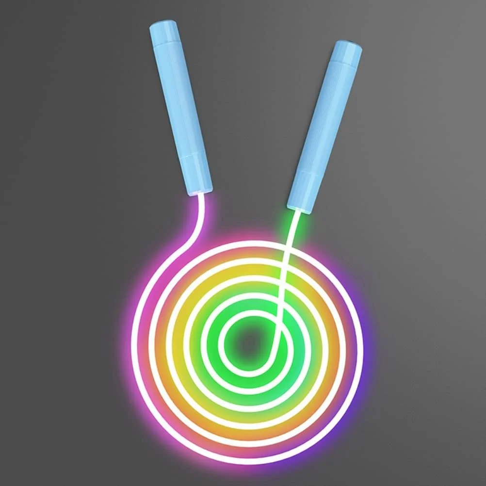 Скакалка LED Kids Light Up дитяча з підсвіткою регульована PVC ABS, фото №5