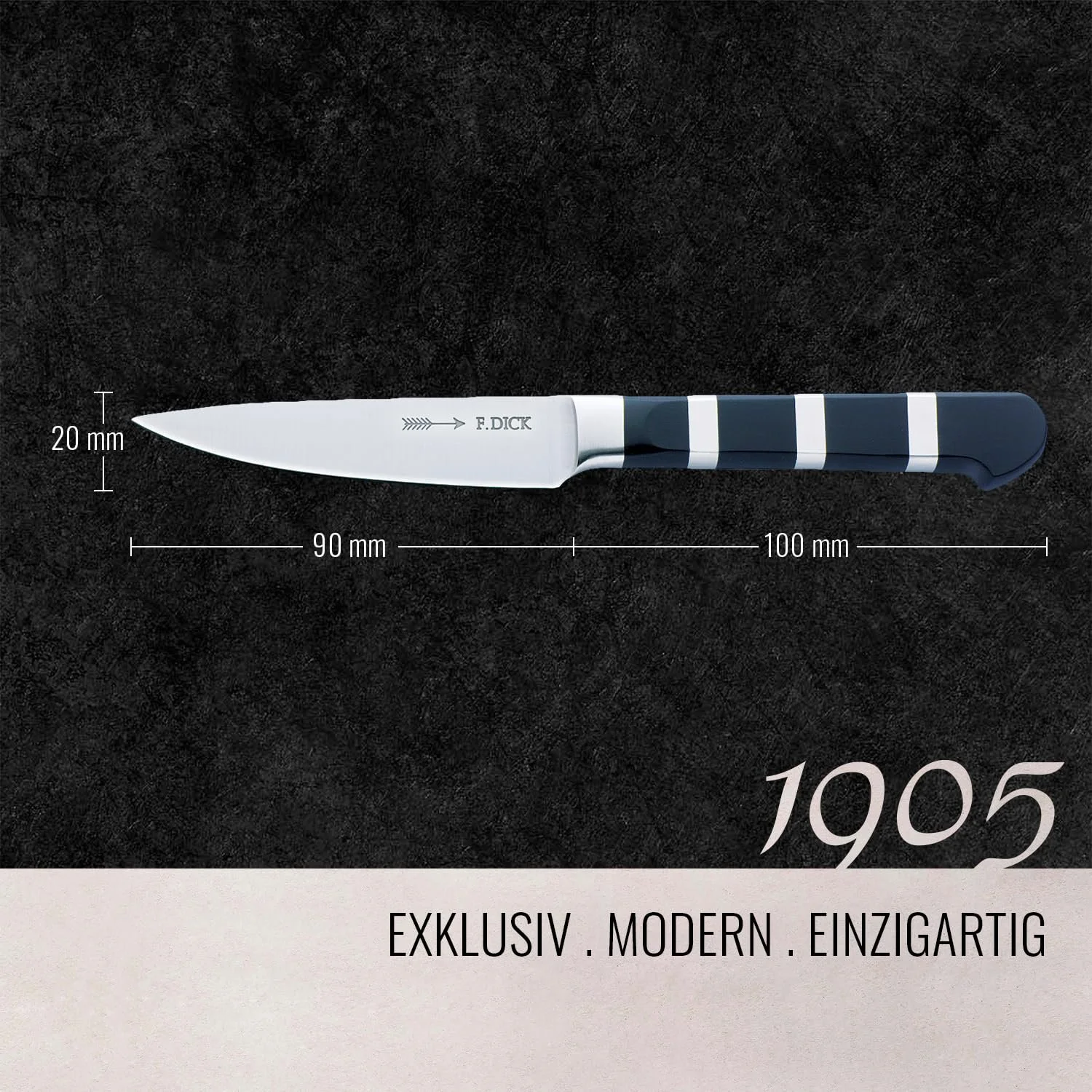 Нож Канцелярский F. DICK 1905 X50CrMoV15 сталь 9 см 8194709, фото №2 Нож Канцелярский F. DICK 1905 X50CrMoV15 сталь 9 см 8194709, фото №2