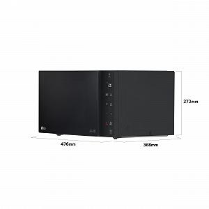 Мікрохвильова піч LG MH-7235GPS з грилем 1200 Вт 32 л Чорний дим synthetic.ua - Фото 1