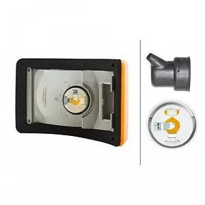 Указатель поворота HELLA 2BA 005 603-011 для AUWÄRTER DAF IKARUS MAN SCANIA VOLVO TAM synthetic.ua - Фото 1