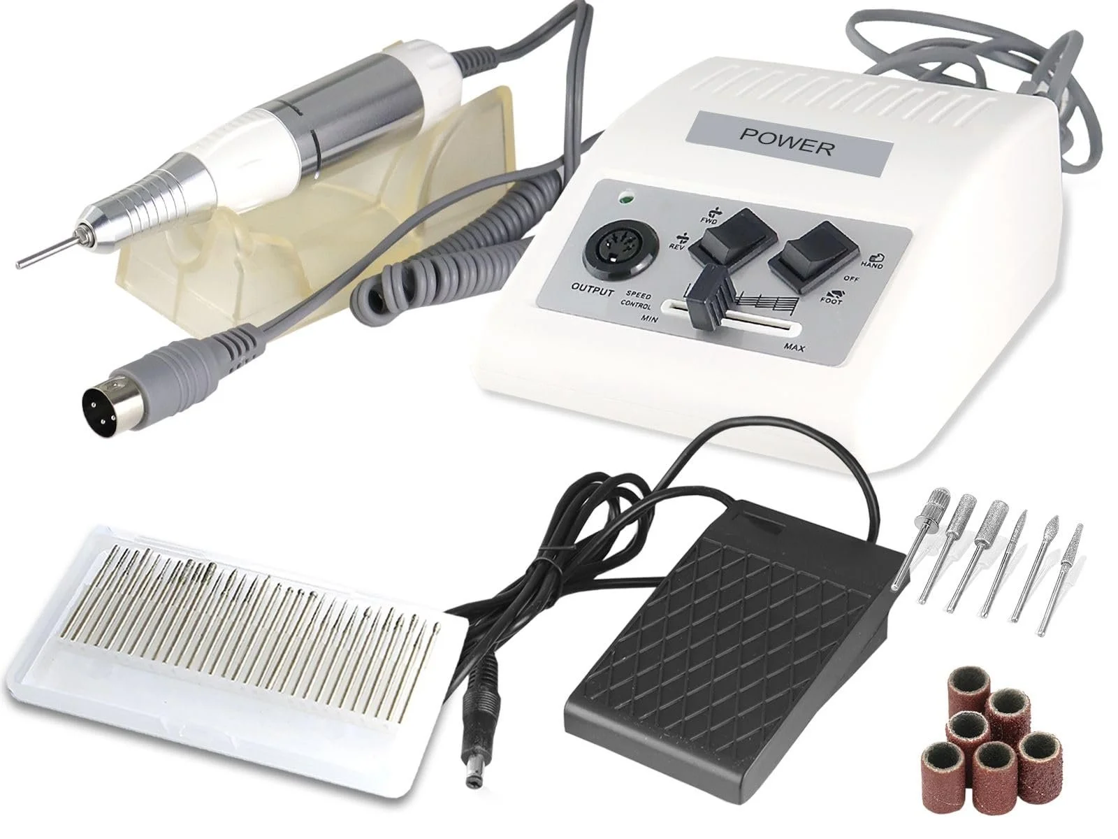 Електричний набір для манікюру, зі швидкістю 30 000 обертів на хвилину, фото №1