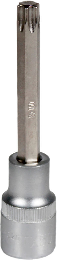 Головка торцева з бітою TORX 1/2 T50 Yato 100мм YT-04326, фото №1