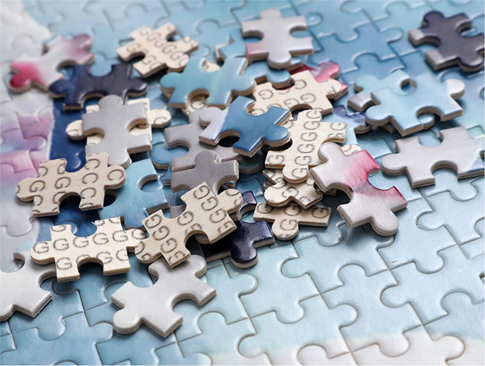 Пазл Wooden Toy Classic Green Tractor 1000 элементов Зеленый, фото №3