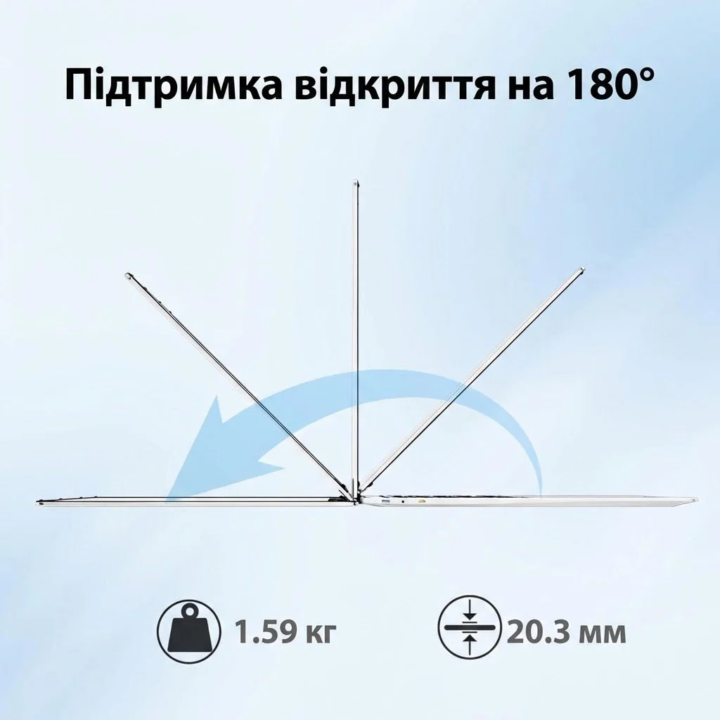 Ноутбук 16" Funyet NY-02 Intel N95 RAM 16GB SSD 512GB Windows 11 (UKR), фото №5