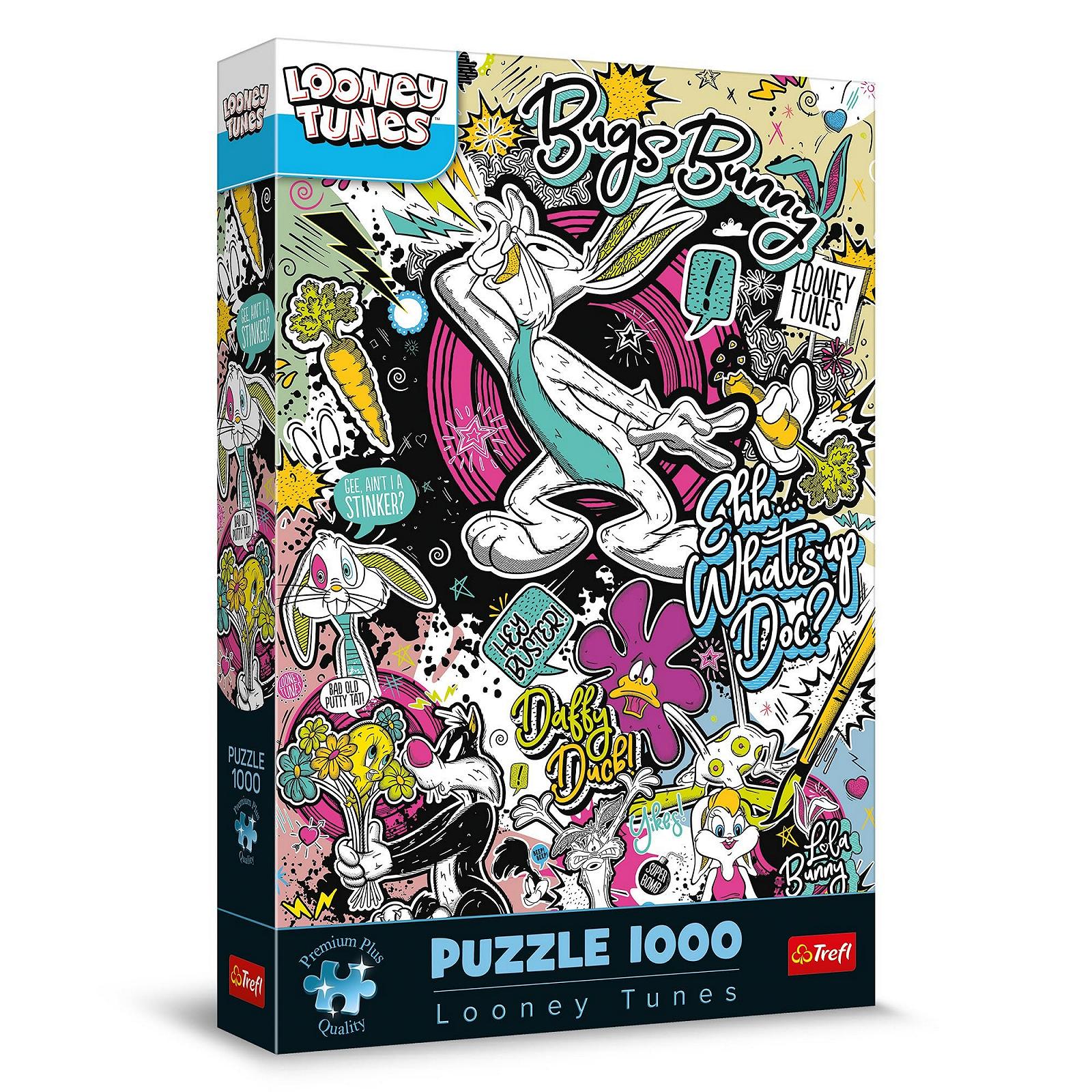 Пазл Trefl Premium Plus Quality Looney Tunes 1000 элементов, фото №1