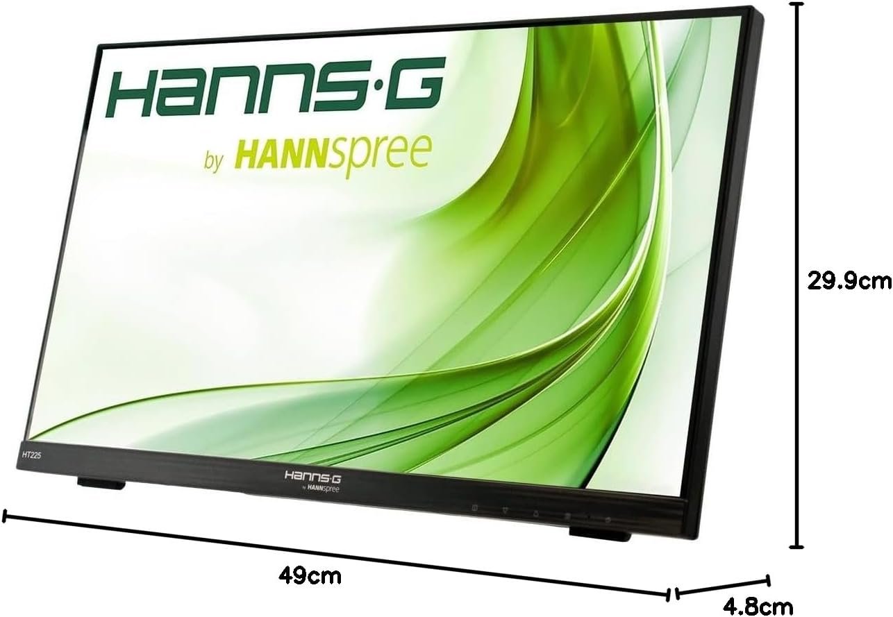 Монbтор сенсорный 21.5" Hannspree HT225HPB Full HD IPS 60 Гц, фото №3