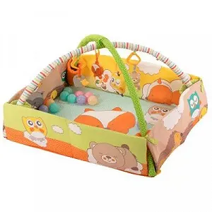 Детский коврик Baby Team с дугами и бортиками (8566) - Фото 1