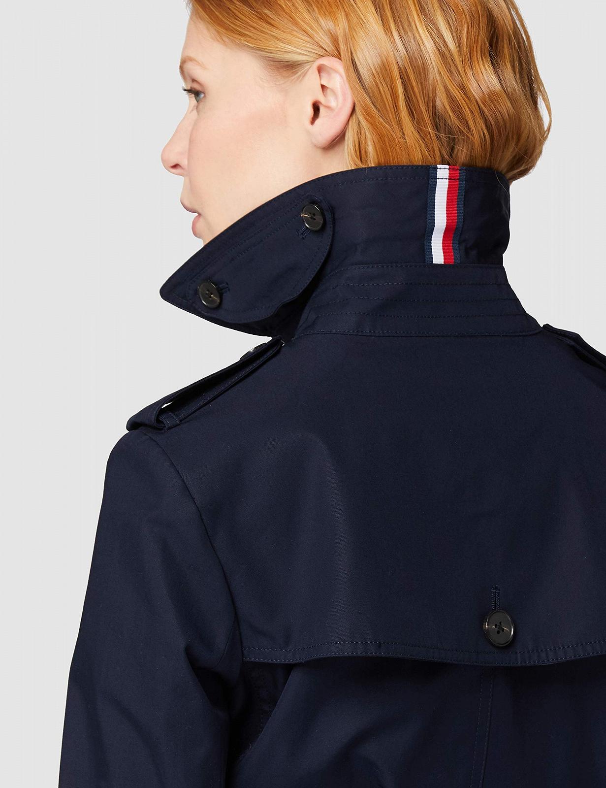 Тренч Tommy Hilfiger Heritage однобортный женский, фото №4