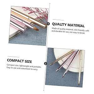 Пензель для губ FRCOLOR Двосторонній Висувний Синтетичне волокно 6 штук synthetic.ua - Фото 1