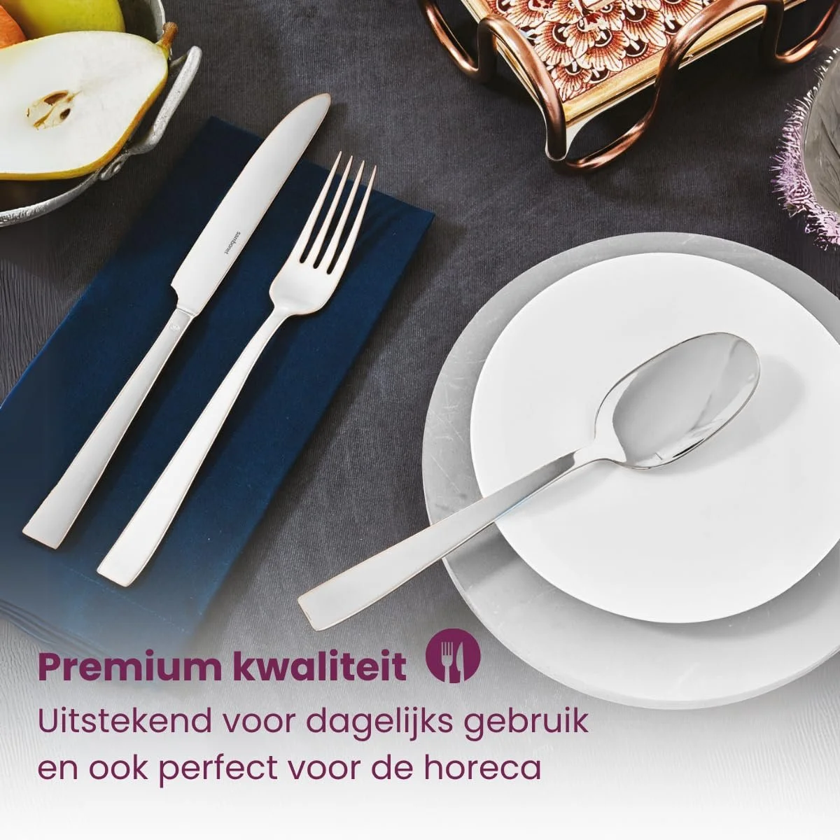 Набір столових приборів Sambonet 62512 24 шт, фото №4 Набір столових приборів Sambonet 62512 24 шт, фото №4