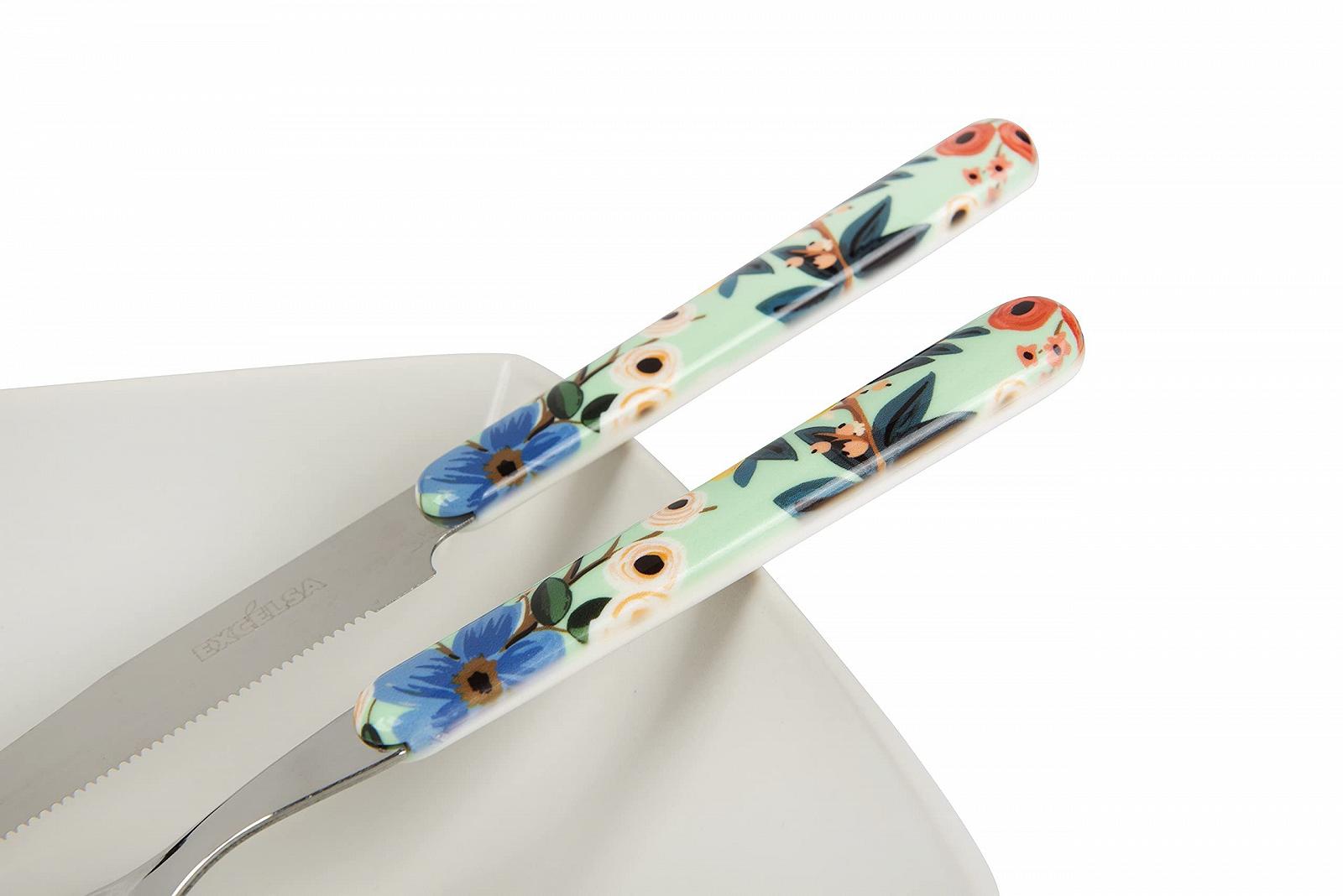 Набор столовых приборов Excelsa Fiori Frida 24 предмета на 6 персон нержавеющая сталь 18/0, фото №3 Набор столовых приборов Excelsa Fiori Frida 24 предмета на 6 персон нержавеющая сталь 18/0, фото №3