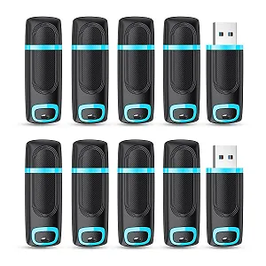 Набір USB-накопичувачів Vansuny 10 шт. 64ГБ USB 2.0 Cyan - Фото 1