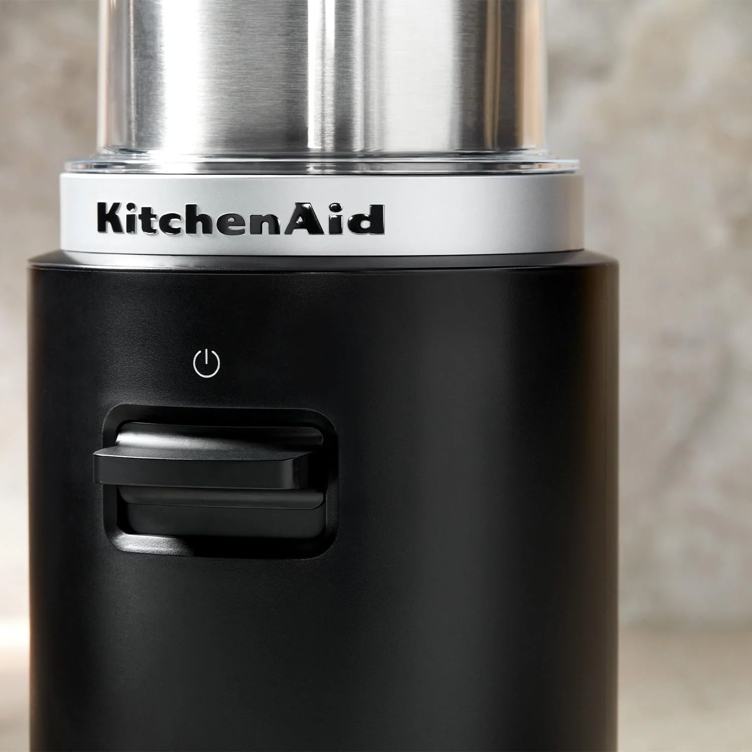 Кавомолка KitchenAid Wireless Бездротова Контейнер для зерен 113 г Достатньо для 12 чашок Леза з нержавіючої сталі Без акумулятора Чорний, фото №3