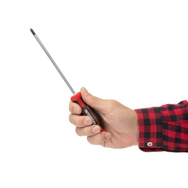 Викруткa PH1 150 мм S2 STORM INTERTOOL VT-3418, фото №4