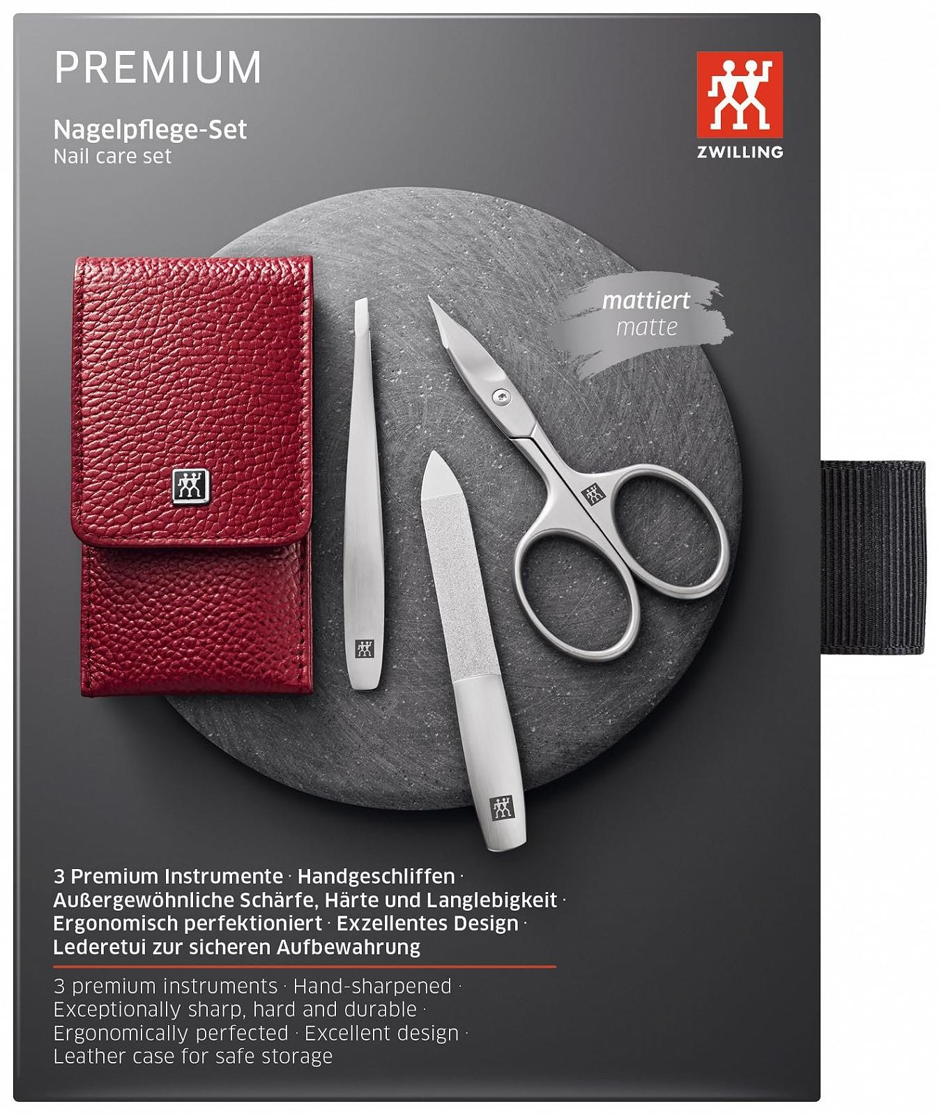 Манікюрний набір Zwilling Twinox Шкіряний чохол 3 од., фото №6 Манікюрний набір Zwilling Twinox Шкіряний чохол 3 од., фото №6