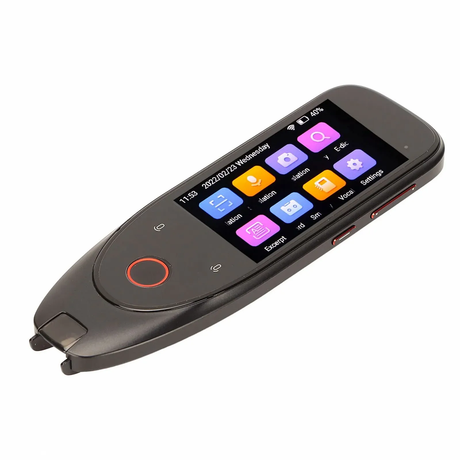 Ручка для читання з голосовим перекладачем Gugxiom, акумуляторна, підтримує голосовий переклад 112 мовами, фото №1
