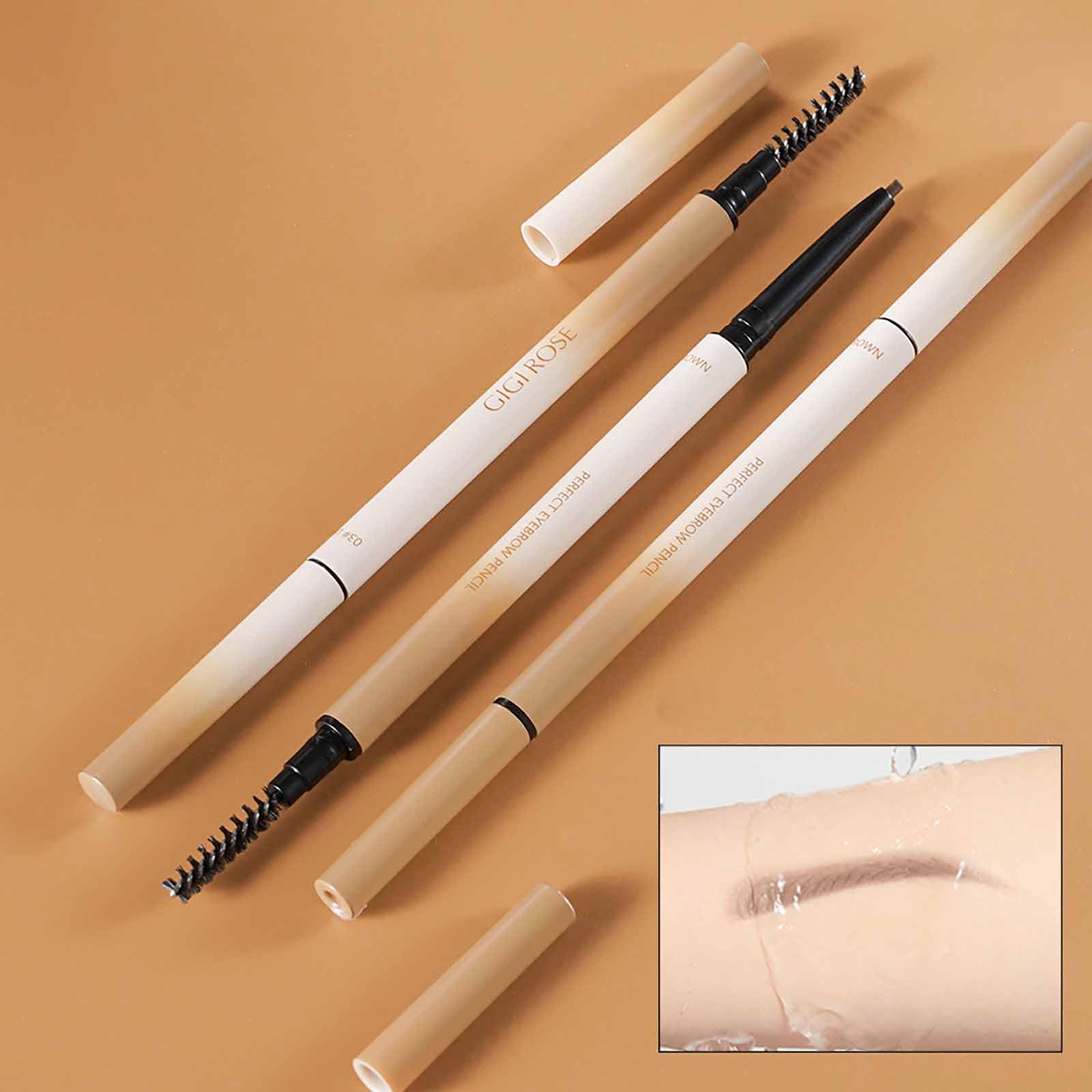 Олівець для брів Extrem Feiner Stift жовтий 2,2*1,3*14,8см, фото №4