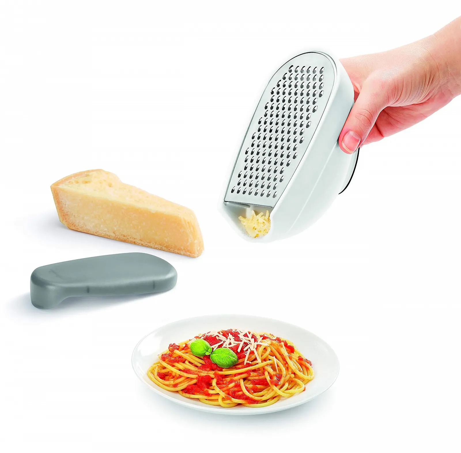 Терка Metaltex 199709080 з контейнером, пластик, нержавіюча сталь, звичайна, фото №9