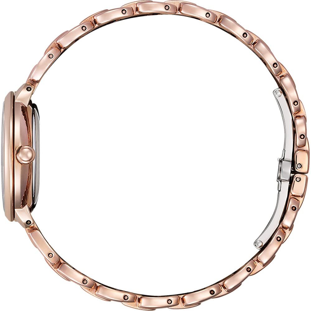 Женские аналоговые часы Citizen Eco-Drive Ремешок из нержавеющей стали, фото №3 Женские аналоговые часы Citizen Eco-Drive Ремешок из нержавеющей стали, фото №3