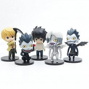 Набор мини-фигурок Xinchangda Death Note, 5 шт., модель аниме-персонажа, статуэтка из ПВХ, коллекция украшений, подарок на день рождения synthetic.ua - Фото 1