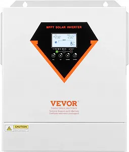 Гибридный инвертор VEVOR EM3500-24L 3500W-24V / MPPT 100A / Чистая синусоида / Wi-Fi / Белый цена на synthetic.ua - Фото 1 Гибридный инвертор VEVOR EM3500-24L 3500W-24V / MPPT 100A / Чистая синусоида / Wi-Fi / Белый synthetic.ua - Фото 1