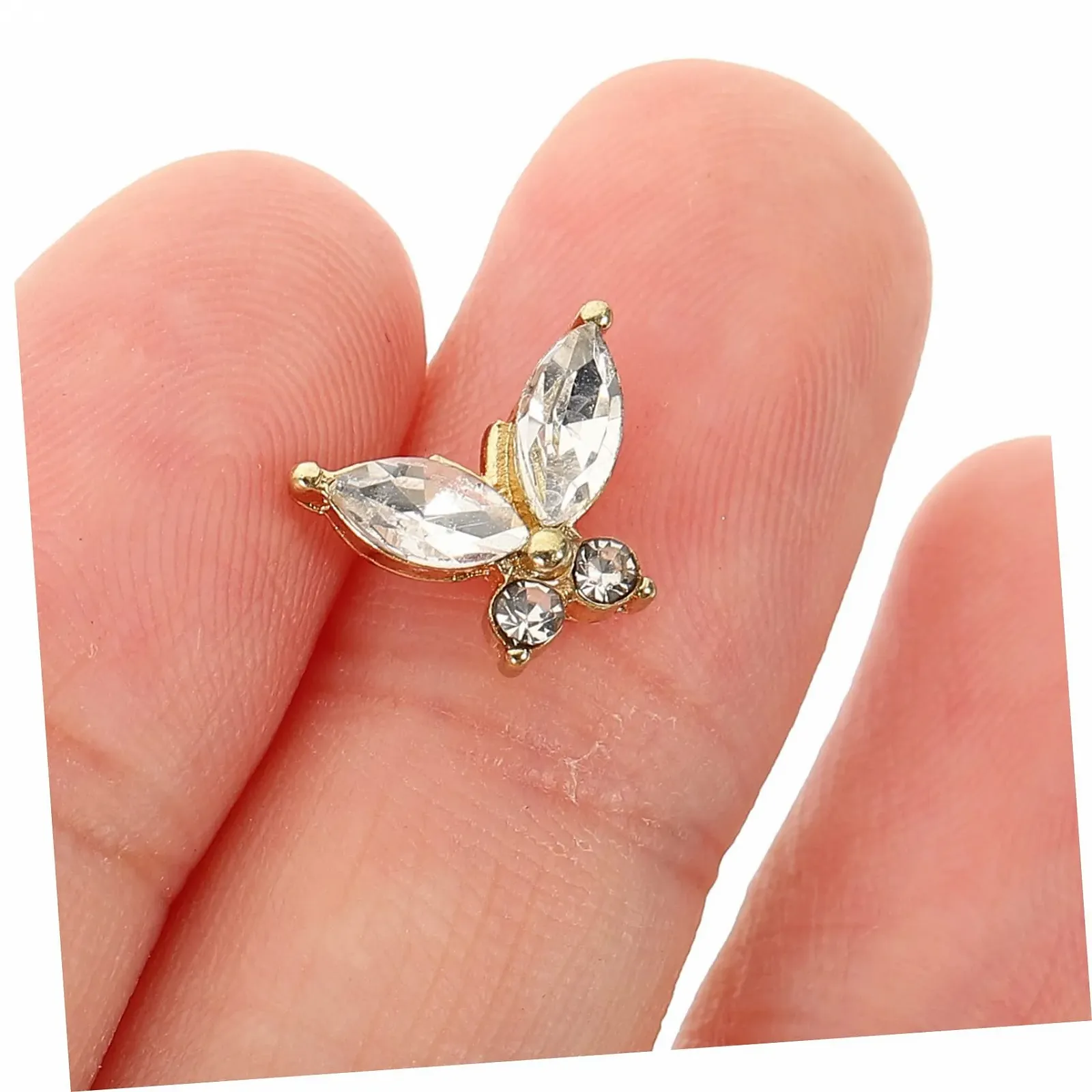 Украшения для ногтей Бабочки FRCOLOR 60 шт., фото №6