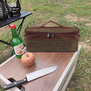 Сумка для зберігання Leling Portable Camping Spice Organiser Cutlery Utensil synthetic.ua - Фото 1