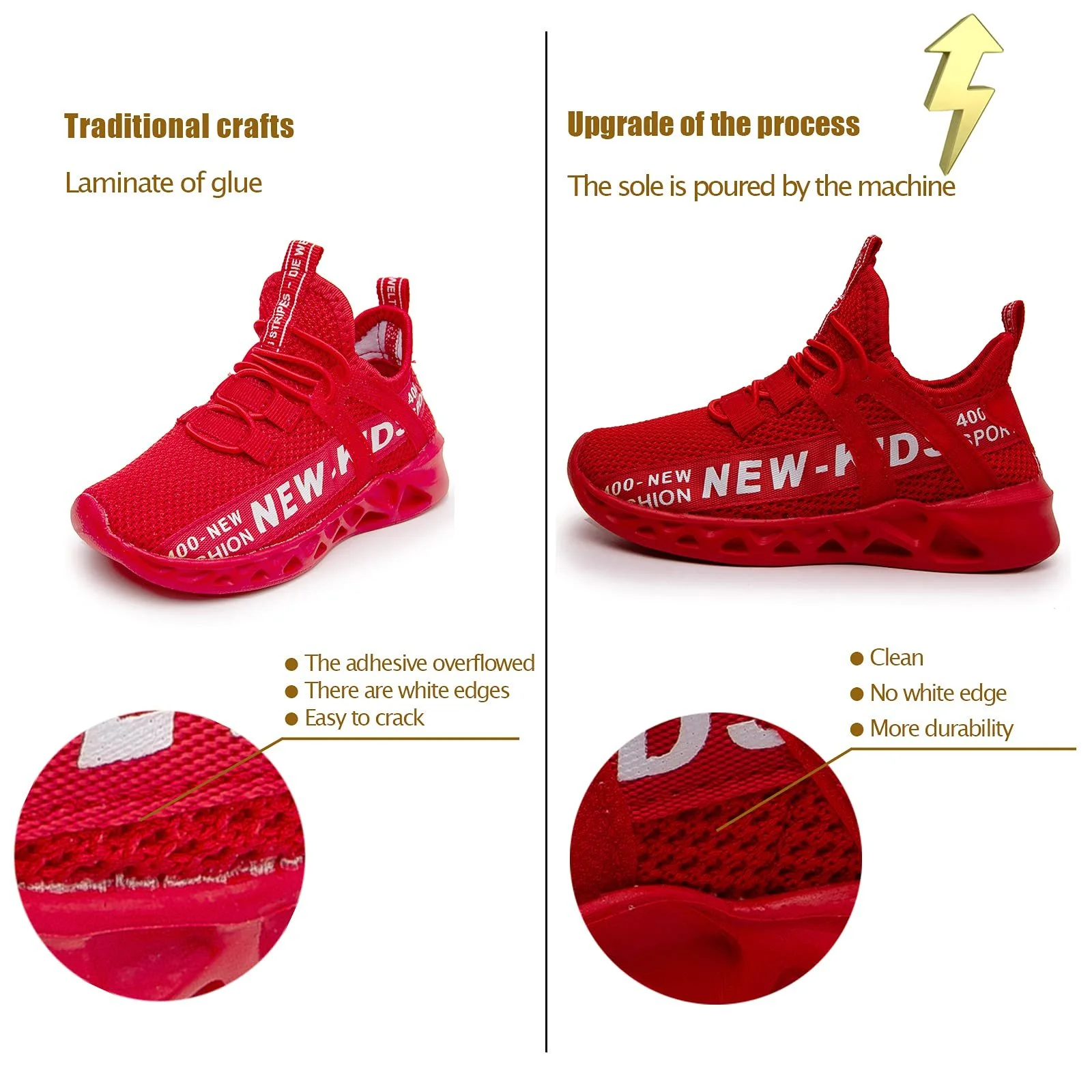 Кросівки і дівчаток для занять у приміщенні, спортивні, фото №4