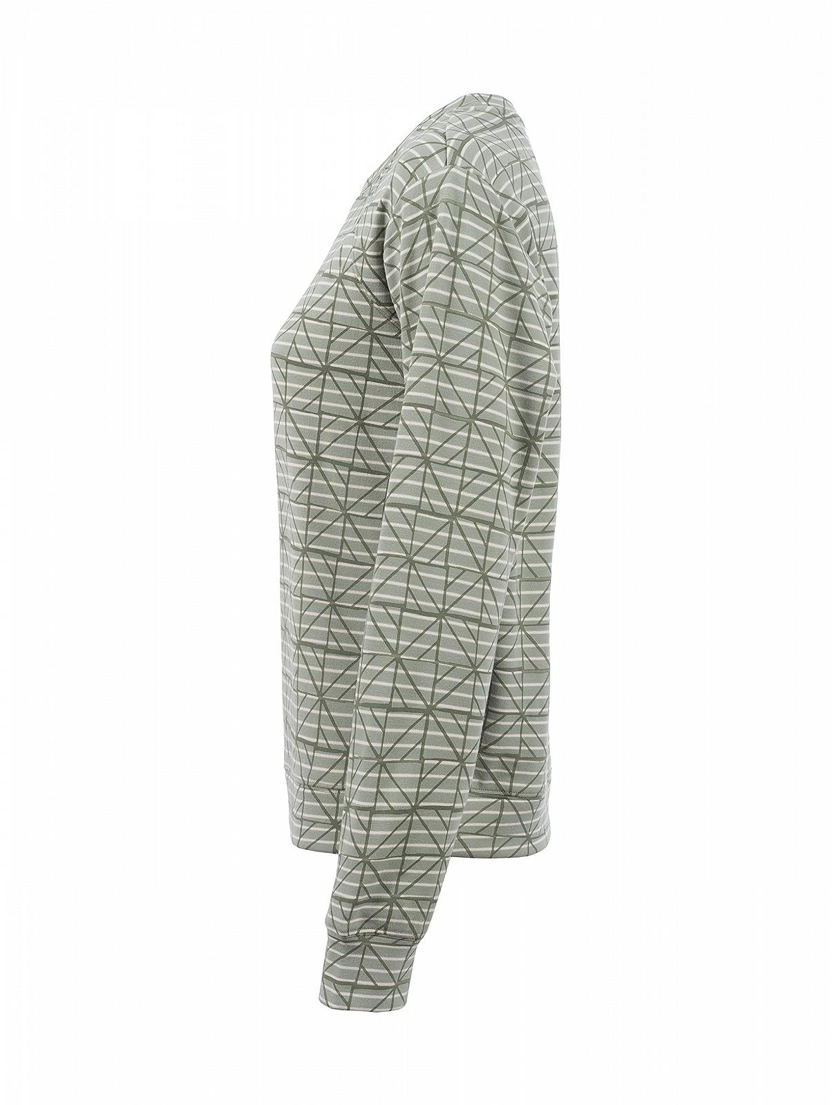 Жіночий Светр S'questo з круглим вирізом з графічним візерунком, довгі рукави, фото №4 Жіночий Светр S'questo з круглим вирізом з графічним візерунком, довгі рукави, фото №4