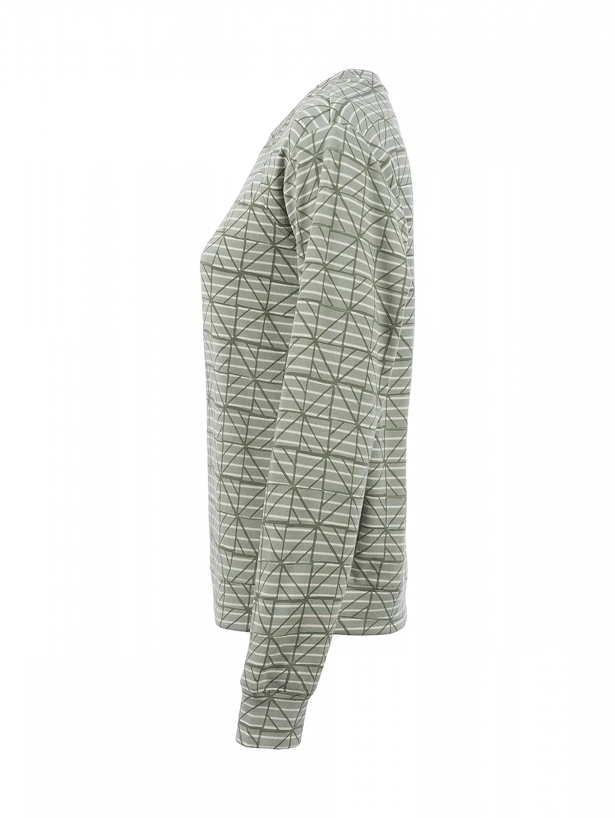 Женский свитер S'questo с круглым вырезом с графическим узором, длинные рукава., фото №4 Женский свитер S'questo с круглым вырезом с графическим узором, длинные рукава., фото №4