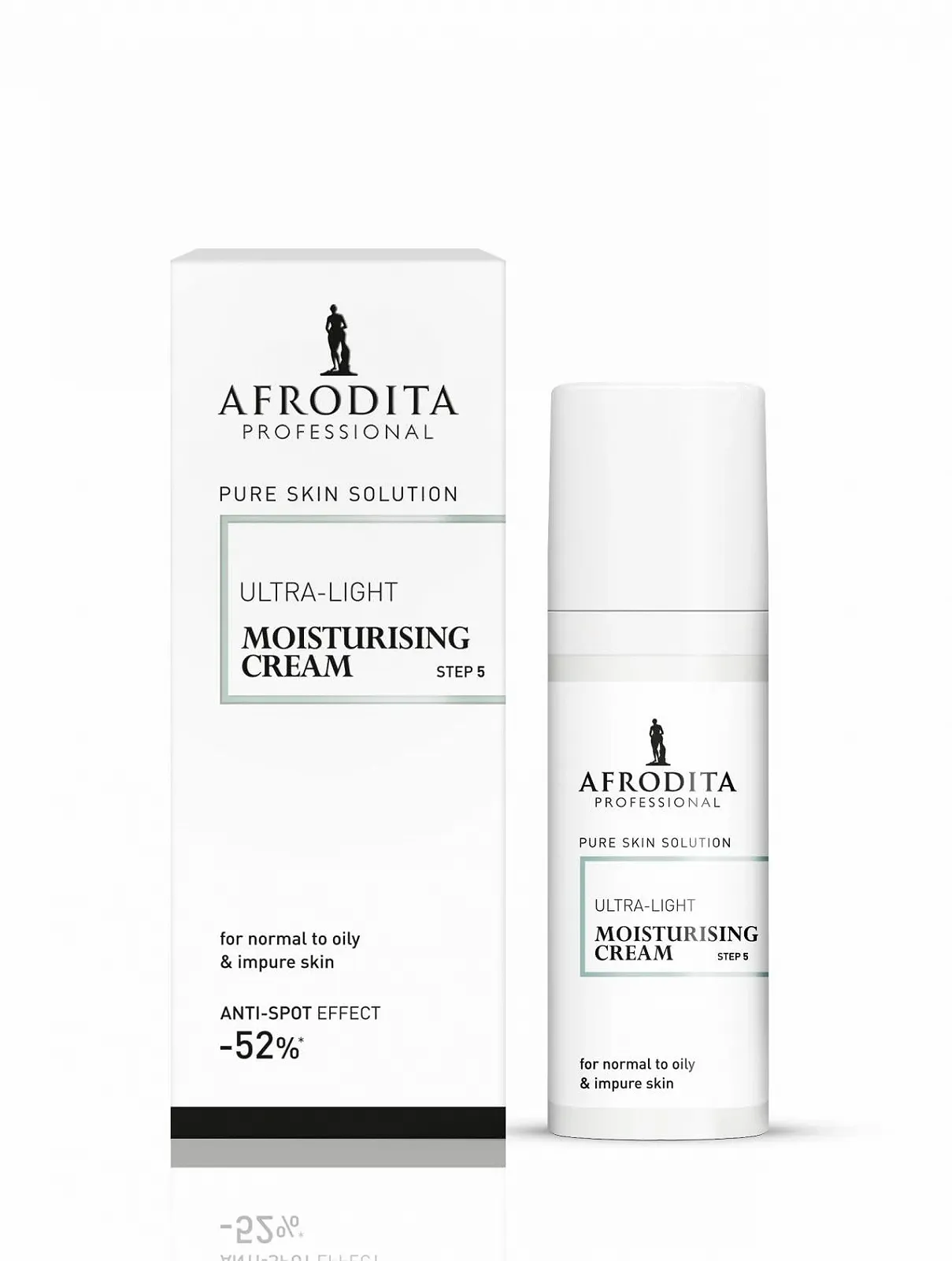Денний крем для обличчя Afrodita Professional Ultra Light зволожувальний матувальний з ніацинамідом, гіалуроновою кислотою та пантенолом 50 ml, фото №1 Денний крем для обличчя Afrodita Professional Ultra Light зволожувальний матувальний з ніацинамідом, гіалуроновою кислотою та пантенолом 50 ml, фото №1