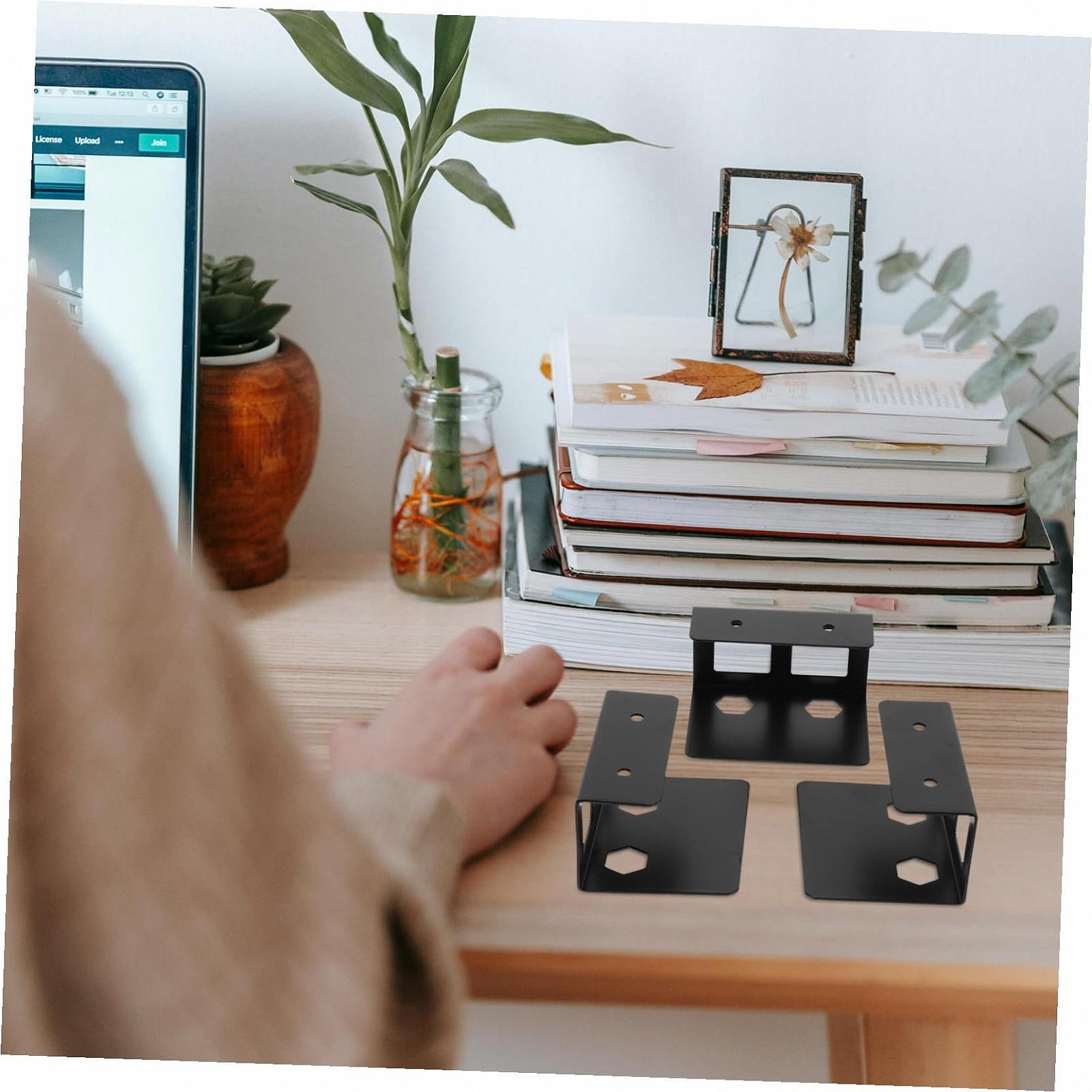 Подставка для ноутбука Untertisch Металл, для ноутбука, планшета, роутера и кабельной коробки Черный, фото №7