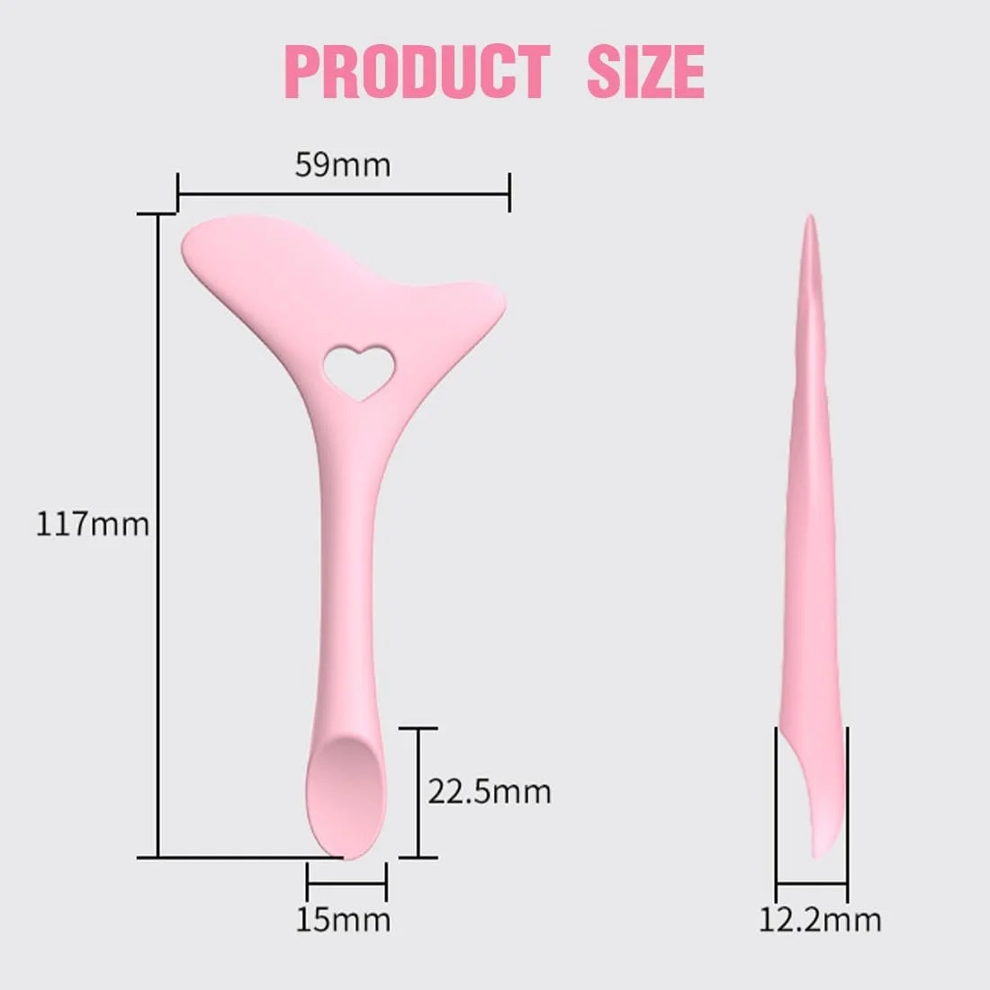 Шаблон LYQNIHOB Reusable Eyeliner з крильцями Силіконовий, фото №5