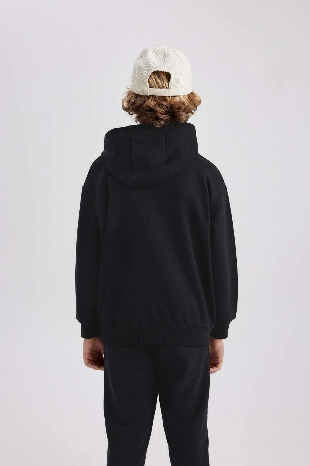 Толстовка с капюшоном DeFacto для мальчиков, фото №4