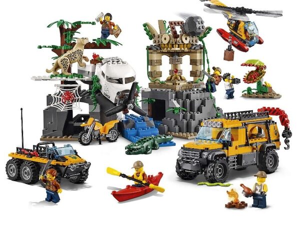 Конструктор LEGO City Джунгли: Зона исследований (60161), фото №4