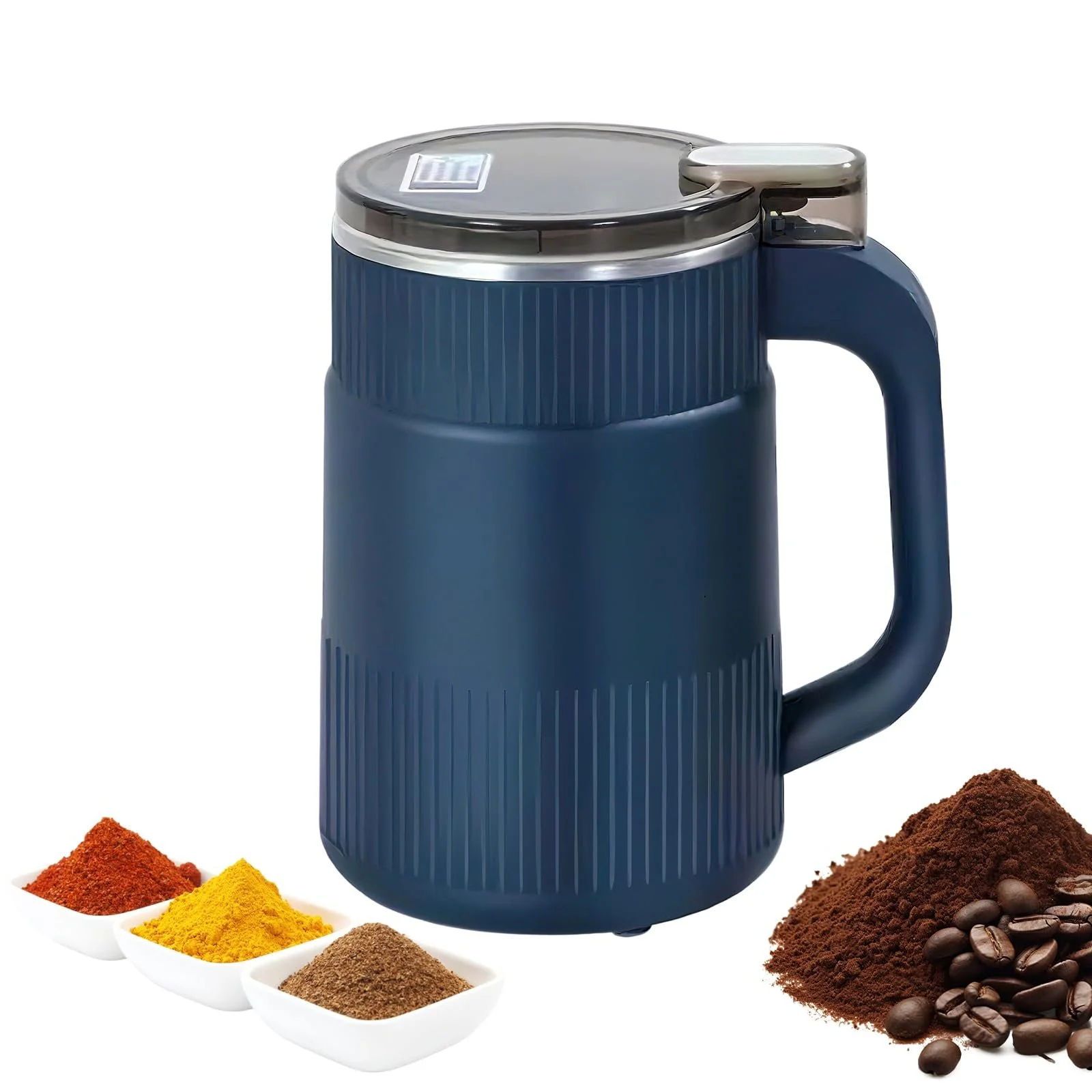 Кофемолка Yolispa Электрическая для специй и кофе, многофункциональная, бытовая, фото №1 Кофемолка Yolispa Электрическая для специй и кофе, многофункциональная, бытовая, фото №1