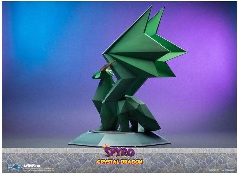 Полимерная фигурка хрустального дракона First4Figures Spyro The Dragon: Crystal Dragon , фото №7