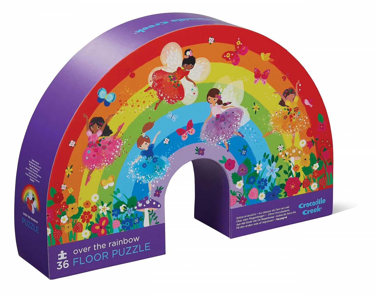 Пазл Crocodile Creek Over the Rainbow 36 деталей фигурный, фото №1