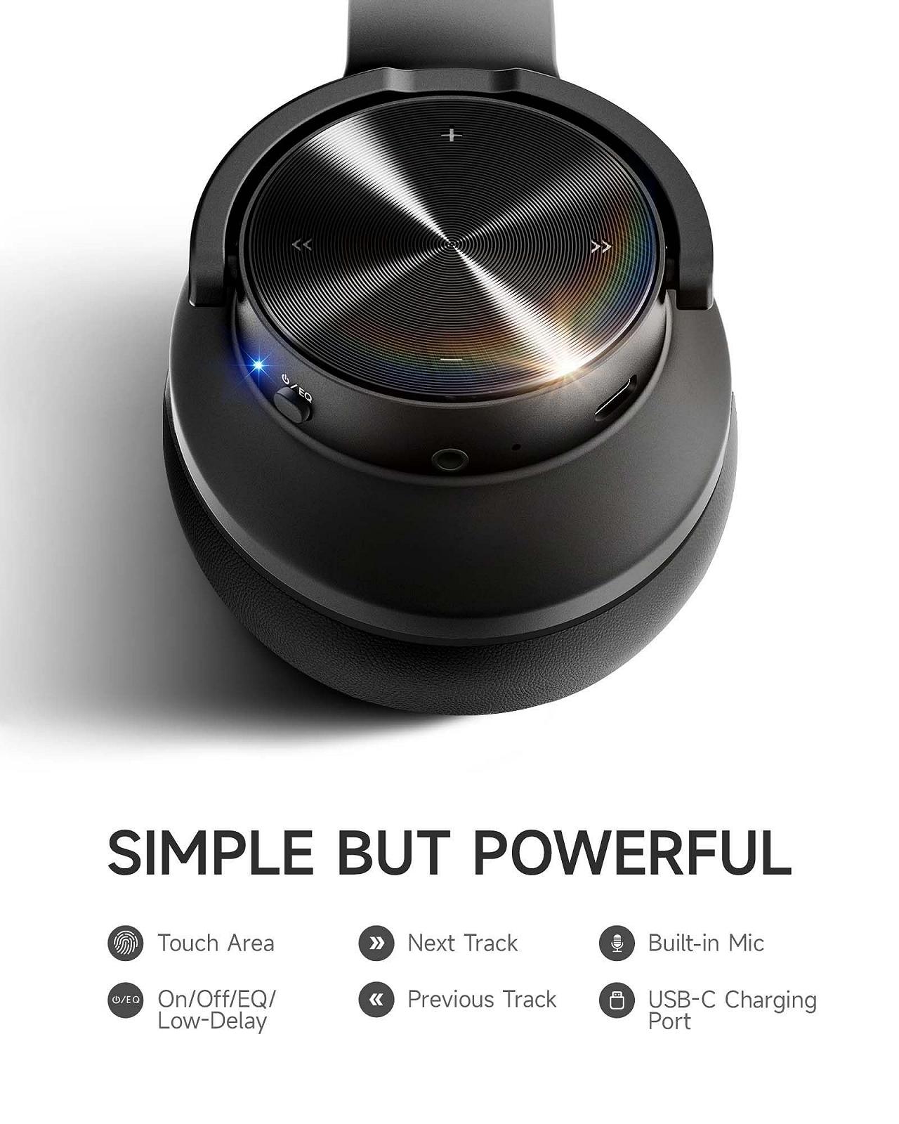 Наушники Over-Ear Picun B8 Bluetooth Черный, фото №7