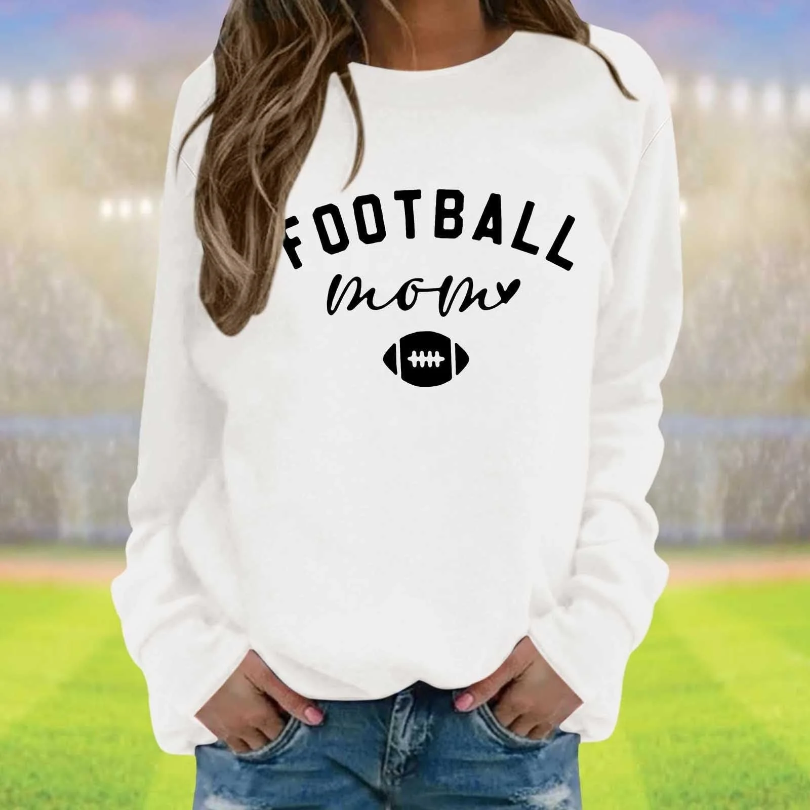 Жіноча толстовка Generisch без капюшона, фото №3