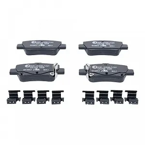 Комплект гальмівних колодок, дискове гальмо ATE 13.0460-3853.2 для TOYOTA задня вісь synthetic.ua - Фото 1